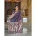 Picture of Graceful Silk Plum Saree