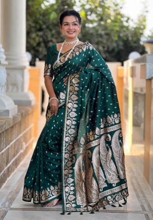Picture of Wonderful Silk Cadet Blue Saree