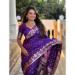 Picture of Splendid Silk Navy Blue Saree