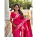 Picture of Charming Silk Crimson Saree