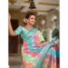 Picture of Pretty Silk Medium Aqua Marine Saree