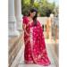 Picture of Pretty Silk Hot Pink Saree