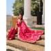 Picture of Pretty Silk Hot Pink Saree