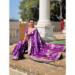 Picture of Resplendent Silk Medium Orchid Saree