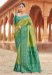Picture of Grand Silk Dark Khaki Saree
