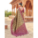 Picture of Stunning Silk Dark Khaki Saree