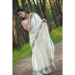 Picture of Graceful Georgette & Silk Old Lace Saree