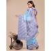 Picture of Resplendent Silk Light Steel Blue Saree