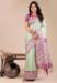 Picture of Resplendent Silk Off White Saree
