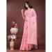 Picture of Fascinating Cotton & Linen Light Pink Saree