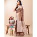 Picture of Graceful Linen & Silk Sienna Saree