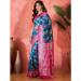 Picture of Gorgeous Silk Dark Cyan Saree