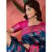 Picture of Gorgeous Silk Dark Cyan Saree