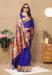 Picture of Charming Silk Dark Slate Blue Saree