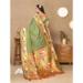 Picture of Splendid Silk Dark Khaki Saree