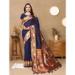 Picture of Classy Silk Dark Slate Grey Saree