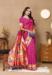 Picture of Grand Silk Medium Violet Red Saree