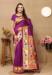 Picture of Delightful Silk Purple Saree