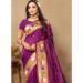 Picture of Delightful Silk Purple Saree