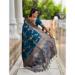 Picture of Alluring Silk Cadet Blue Saree