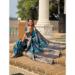 Picture of Alluring Silk Cadet Blue Saree