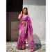 Picture of Superb Silk Medium Violet Red Saree