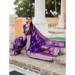 Picture of Amazing Silk Midnight Blue Saree
