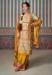 Picture of Chiffon Sandy Brown Straight Cut Salwar Kameez
