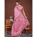 Picture of Beautiful Cotton & Linen Pale Violet Red Saree