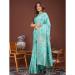 Picture of Sightly Cotton & Linen Sea Green Saree