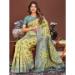 Picture of Delightful Cotton & Linen Burly Wood Saree