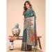 Picture of Splendid Cotton & Linen Dark Slate Grey Saree