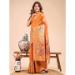 Picture of Marvelous Cotton & Linen Sandy Brown Saree