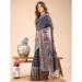 Picture of Marvelous Cotton & Linen Dim Gray Saree