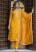 Picture of Well Formed Silk Orange Readymade Salwar Kameez