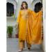 Picture of Taking Silk Dark Orange Readymade Salwar Kameez