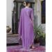 Picture of Amazing Silk Medium Purple Readymade Salwar Kameez