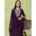 Picture of Classy Silk Fuchsia Readymade Salwar Kameez
