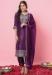 Picture of Pretty Silk Fuchsia Readymade Salwar Kameez