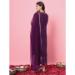 Picture of Pretty Silk Fuchsia Readymade Salwar Kameez