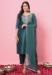 Picture of Beauteous Silk Sea Green Readymade Salwar Kameez