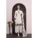 Picture of Grand Georgette White Straight Cut Salwar Kameez