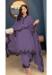 Picture of Beauteous Georgette Purple Straight Cut Salwar Kameez