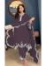 Picture of Alluring Georgette Black Straight Cut Salwar Kameez