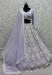 Picture of Ideal Georgette Light Slate Grey Lehenga Choli