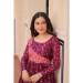 Picture of Shapely Cotton Brown Readymade Gown