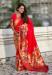 Picture of Gorgeous Silk Red Saree