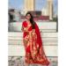 Picture of Gorgeous Silk Red Saree