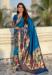 Picture of Marvelous Silk Navy Blue Saree