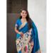 Picture of Marvelous Silk Navy Blue Saree